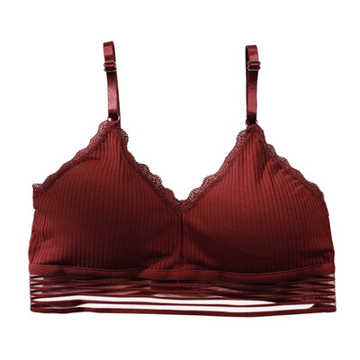 Fashion Lady Deep V Triangle Cup Without Steel Ring Bra Thread Thin One-Piece Lace Mesh Bra Adjusted-straps Push Up Bra Bralette
Fashion Lady Deep V Triangle Cup Without Steel Ring Bra Thread Thin One-Piece Lace Mesh Bra Adjusted-straps Push Up Bra Bralette