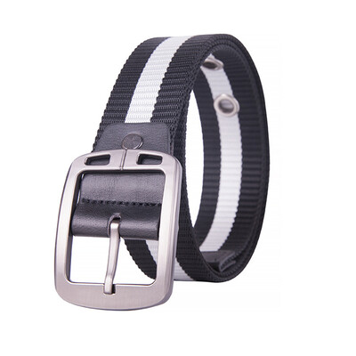 Hot Selling Unisex belt Quality Stripe Nylon Pin Buckle Mens belt Casual Weaving Nylon Women belts Luxury belt Student belts
Hot Selling Unisex belt Quality Stripe Nylon Pin Buckle Mens belt Casual Weaving Nylon Women belts Luxury belt Student belts