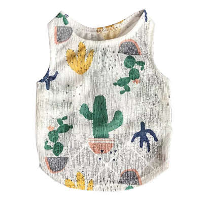 Cartoon printed Pet Dog Summer Vest Clothes Cat Shirt T-shirt Cotton Pet Clothing Costume For Small Dogs Yorkshire Chihuahua
Cartoon printed Pet Dog Summer Vest Clothes Cat Shirt T-shirt Cotton Pet Clothing Costume For Small Dogs Yorkshire Chihuahua