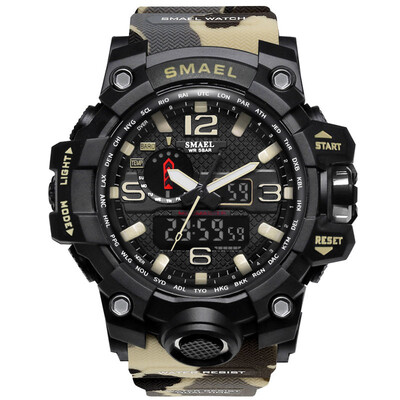 Gobestart SMAEL Mens Sports Multi-function Waterproof LED Digital Quartz Wrist Watch 1545
Gobestart SMAEL Mens Sports Multi-function Waterproof LED Digital Quartz Wrist Watch 1545