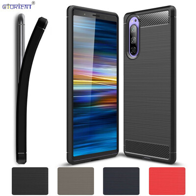 Soft Case Cover Sony Xperia 2 Carbon Fiber Bumper Case Sony Xperia 2 TPU Cover Sony Xperia2 Silicone Phone Cases
Soft Case Cover Sony Xperia 2 Carbon Fiber Bumper Case Sony Xperia 2 TPU Cover Sony Xperia2 Silicone Phone Cases