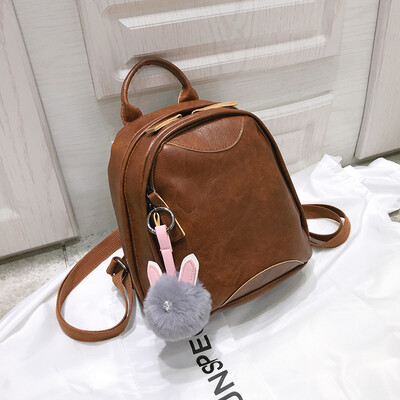 Double-shoulder bag women2019 new Korean-style Korean-style mini-backpack soft leather single-shoulder single-shoulder si
Double-shoulder bag women2019 new Korean-style Korean-style mini-backpack soft leather single-shoulder single-shoulder si