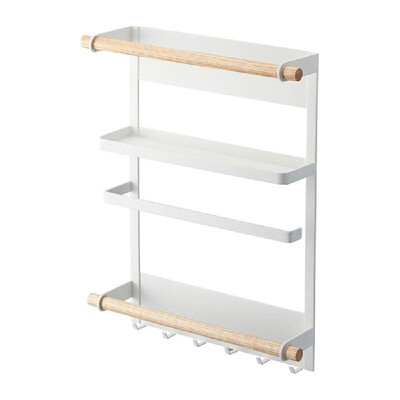LSF2019060 Fridge Organizer Refrigerator Side Shelf Paper Towel Holder Spice Jars Rack Kitchen Storage Seasoning Jars Organizer Re
LSF2019060 Fridge Organizer Refrigerator Side Shelf Paper Towel Holder Spice Jars Rack Kitchen Storage Seasoning Jars Organizer Re