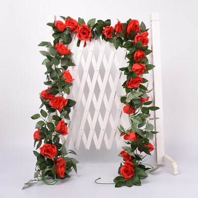 FUNNYBUNNY Fake rose rattan flower plant artificial flower family hotel office wedding party garden craft art decoration 6colors
FUNNYBUNNY Fake rose rattan flower plant artificial flower family hotel office wedding party garden craft art decoration 6colors