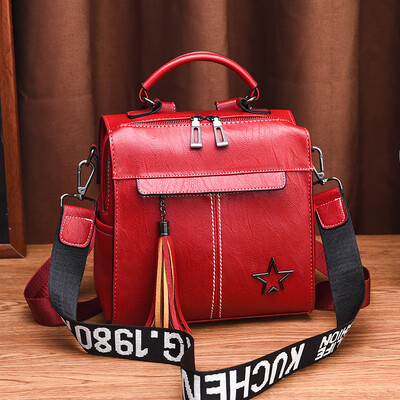 Summer new leather texture shoulder bag handbag vertical ladies small backpack can diagonal leather bag
Summer new leather texture shoulder bag handbag vertical ladies small backpack can diagonal leather bag