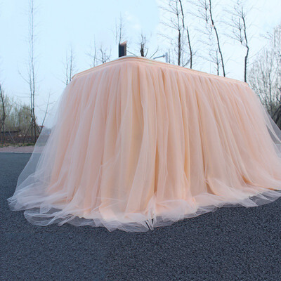 Multi colors table skirt Tutu tulle fabric for wedding party Table decoration textile for home tablecloths accessories hot 2019
Multi colors table skirt Tutu tulle fabric for wedding party Table decoration textile for home tablecloths accessories hot 2019