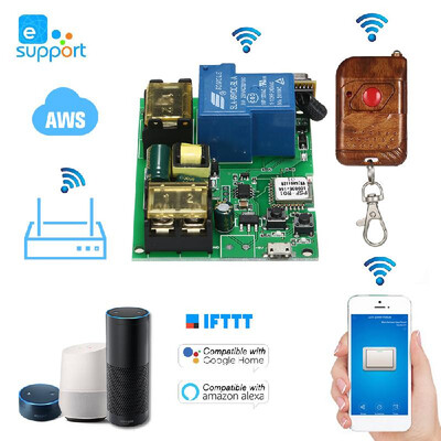 eWeLink USB DC5V AC85-250V 30A Wifi Switch Wireless Relay Module Smart Home Automation Modules Phone APP Remote Control Timer Swit
eWeLink USB DC5V AC85-250V 30A Wifi Switch Wireless Relay Module Smart Home Automation Modules Phone APP Remote Control Timer Swit