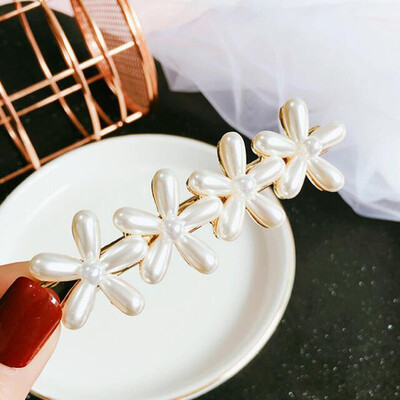 Women Japanese Metal Floral Side Hair Clip Sweet Girls Vintage Glitter Faux Pearl Flower Chic Duckbill Hairgrips 
Women Japanese Metal Floral Side Hair Clip Sweet Girls Vintage Glitter Faux Pearl Flower Chic Duckbill Hairgrips