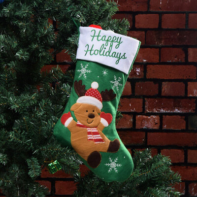 New Hot Christmas Stockings Pendant Cloth Ornaments Christmas Santa Claus Candy Gift Bag Xmas Tree Hanging Decor
New Hot Christmas Stockings Pendant Cloth Ornaments Christmas Santa Claus Candy Gift Bag Xmas Tree Hanging Decor