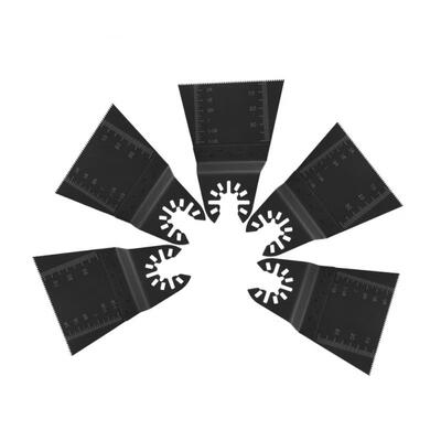 Greensen 5pcs 65mm High Carbon Steel Oscillating Multi Tool Saw Blade For Cutting Wood Plastic
Greensen 5pcs 65mm High Carbon Steel Oscillating Multi Tool Saw Blade For Cutting Wood Plastic