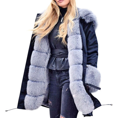 Toponeto Womens Fleece Winter Jacket Hooded Coat Fishtail Warm Long Sleeves Overcoat
Toponeto Womens Fleece Winter Jacket Hooded Coat Fishtail Warm Long Sleeves Overcoat