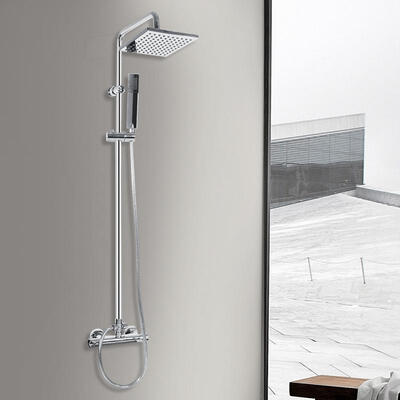 Greensen Wall Mounted Thermostatic Handhled Sprayer Bathroom Complete Rainfall Shower System Set
Greensen Wall Mounted Thermostatic Handhled Sprayer Bathroom Complete Rainfall Shower System Set