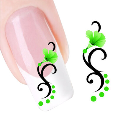 〖Follure〗Green Morning Glory Flowers Design Nail Tip Art Water Transfers Decal Sticker
〖Follure〗Green Morning Glory Flowers Design Nail Tip Art Water Transfers Decal Sticker