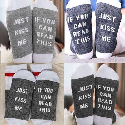 1 Pair Unisex Men Women Socks Letter Printed Funny Stocking Novelty Ankle Crew Socks
1 Pair Unisex Men Women Socks Letter Printed Funny Stocking Novelty Ankle Crew Socks