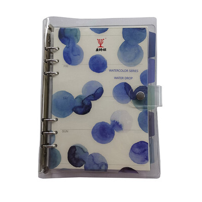Leessh transparent loose-leaf notebook portable notepad office detachable loose-leaf book 11301
Leessh transparent loose-leaf notebook portable notepad office detachable loose-leaf book 11301