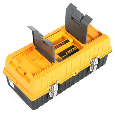 Greensen Plastic Three Layer Folding Toolkit Box Home Hardware Multi-function Toolbox 
Greensen Plastic Three Layer Folding Toolkit Box Home Hardware Multi-function Toolbox