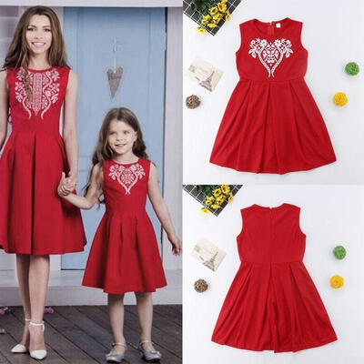 2018 New Family Matching Mother Daughter Clothes Parent-Child Dress Outfit Sleeveless Set
2018 New Family Matching Mother Daughter Clothes Parent-Child Dress Outfit Sleeveless Set