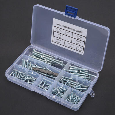 Greensen 140pcs M42 Flat Head Self-drilling Self-tapping Screws Drilling Tail Screw Set
Greensen 140pcs M42 Flat Head Self-drilling Self-tapping Screws Drilling Tail Screw Set