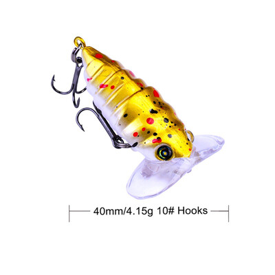 2pcslot Fishing Hard Bait Plastic Insects Fishing Lure 4cm 5g Cicada Artificiais Fishing Wobblers Swimbaits Fishing Tackle
2pcslot Fishing Hard Bait Plastic Insects Fishing Lure 4cm 5g Cicada Artificiais Fishing Wobblers Swimbaits Fishing Tackle