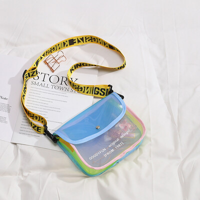 Summer small bag female new 2019 transparent jelly small square bag Korean fashion personality broadband shoulder Messenger bag
Summer small bag female new 2019 transparent jelly small square bag Korean fashion personality broadband shoulder Messenger bag
