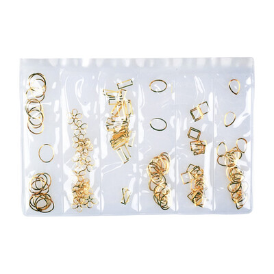 Toponeto Nail Ornaments New Nail Stickers Nail Art DIY Decoration Metal Nail Stickers
Toponeto Nail Ornaments New Nail Stickers Nail Art DIY Decoration Metal Nail Stickers