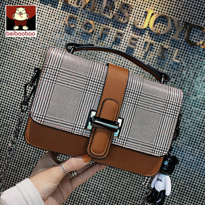 2019 new Korean fashion Plaid chain handbag small breeze simple shoulder diagonal small square bag
2019 new Korean fashion Plaid chain handbag small breeze simple shoulder diagonal small square bag