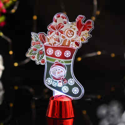 1PC Christmas Xmas LED Light Lamp Home Christmas Xmas Tree LED Light Home Decoration
1PC Christmas Xmas LED Light Lamp Home Christmas Xmas Tree LED Light Home Decoration