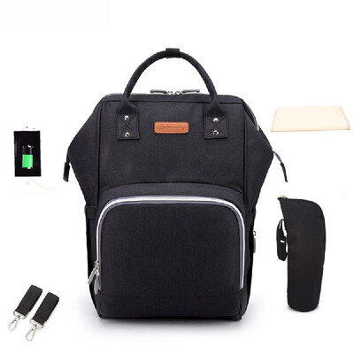 Baby Diaper Bag Backpack Mummy Bag Nappy Bags Multi-function Large Capacity Shoulders Bag with Insulated Bottle Pockets External U
Baby Diaper Bag Backpack Mummy Bag Nappy Bags Multi-function Large Capacity Shoulders Bag with Insulated Bottle Pockets External U