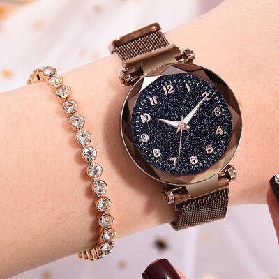 Luxury Luminous Women Watches Starry Sky Magnetic Female Wristwatch Numerical Rhinestone Clock relogio feminino montre femme
Luxury Luminous Women Watches Starry Sky Magnetic Female Wristwatch Numerical Rhinestone Clock relogio feminino montre femme