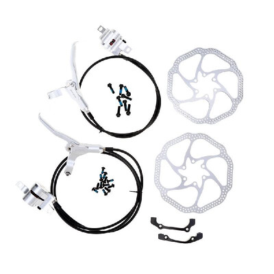 Hydraulic Bicycle Front Rear Disc Brake Set MTB Mountain Bike Oil Disc Braking Rotor Levers
Hydraulic Bicycle Front Rear Disc Brake Set MTB Mountain Bike Oil Disc Braking Rotor Levers