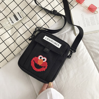 Casual fashion letters Sesame Street canvas small bag female 2019 new cute cartoon wild shoulder Messenger bag
Casual fashion letters Sesame Street canvas small bag female 2019 new cute cartoon wild shoulder Messenger bag