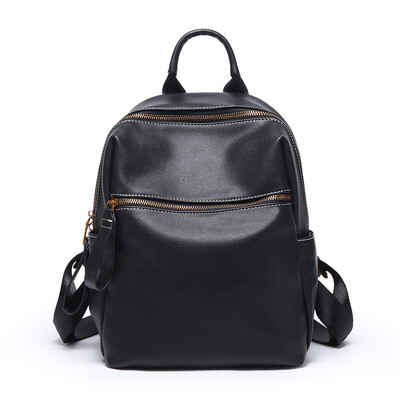 True leather shoulder bag lady soft leather summer simple square lady leisure bag large capacity tourist Backpack
True leather shoulder bag lady soft leather summer simple square lady leisure bag large capacity tourist Backpack