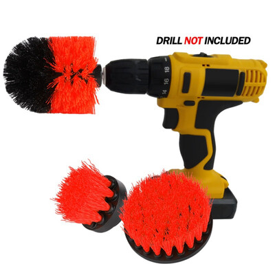Multi-purpose Plastic Wire Power Tool Cleaning Brush Scrubber Cleaning Three-piece Set For Cleaning Pool Tile Floor Tile Ceramic
Multi-purpose Plastic Wire Power Tool Cleaning Brush Scrubber Cleaning Three-piece Set For Cleaning Pool Tile Floor Tile Ceramic