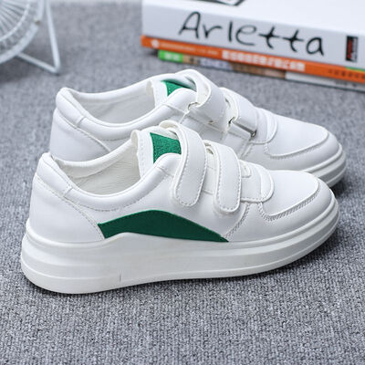 2018 Spring New Lazy hook&loop White Shoes Female Students Summer&Autumn Korean Joker Velcro Leisure Female Shoes
2018 Spring New Lazy hook&loop White Shoes Female Students Summer&Autumn Korean Joker Velcro Leisure Female Shoes