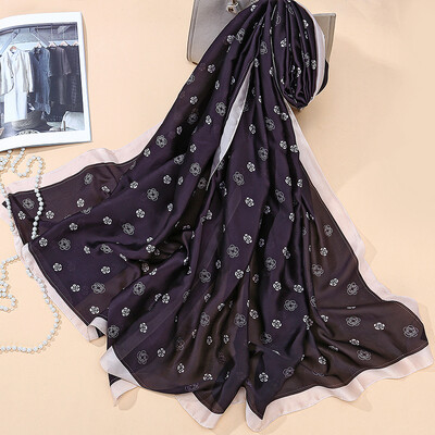 Spring&summer new camellia silk scarf simulation silk scarf shawl beach towel wild dual-use one generation hair SK016
Spring&summer new camellia silk scarf simulation silk scarf shawl beach towel wild dual-use one generation hair SK016