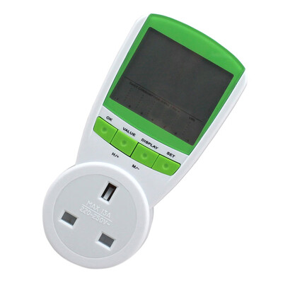 TS - 838 UK Plug Power Energy Meter Wattage Voltage Current Frequency Monitor Analyzer with Factor Display - 230V
TS - 838 UK Plug Power Energy Meter Wattage Voltage Current Frequency Monitor Analyzer with Factor Display - 230V