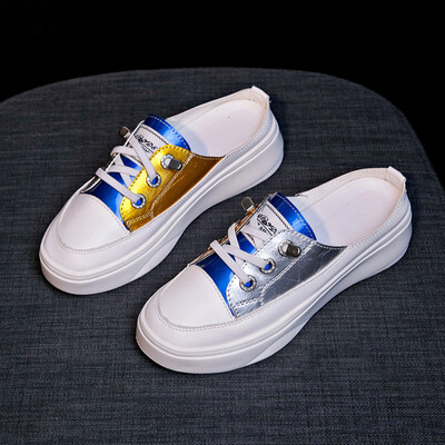 Semi-slippers 2019 summer spring trendy shoes new network celebrities breathable no heels wearing lazy shoes
Semi-slippers 2019 summer spring trendy shoes new network celebrities breathable no heels wearing lazy shoes
