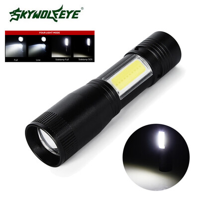 Saidsome Zoomable Mini Flashlight XPE Q5COB LED Torch Lamp Penlight AA14500 4 Modes flashlight lamp
Saidsome Zoomable Mini Flashlight XPE Q5COB LED Torch Lamp Penlight AA14500 4 Modes flashlight lamp