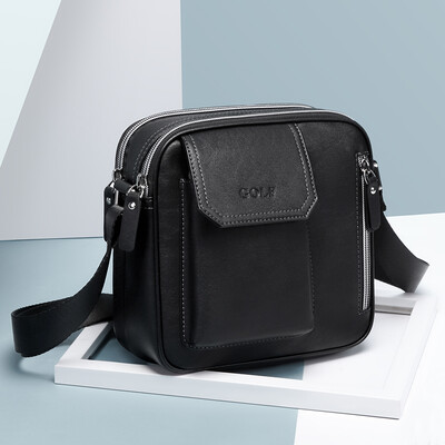 Golf GOLF shoulder bag mens multi-function boutique mens bag business casual messenger bag D9BV42956J black
Golf GOLF shoulder bag mens multi-function boutique mens bag business casual messenger bag D9BV42956J black