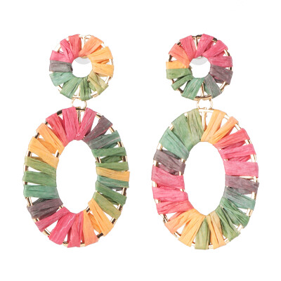2019 Boho Ethnic Handmade colorful Geometric Earrings Dangle pendientes Big statement Earings Fashion Jewelry Wholesale
2019 Boho Ethnic Handmade colorful Geometric Earrings Dangle pendientes Big statement Earings Fashion Jewelry Wholesale