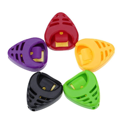 Alice A010B 5pcs Plactic Triangle Heart-shaped Guitar Pick Plectrum Holder Cases Sticky Portable
Alice A010B 5pcs Plactic Triangle Heart-shaped Guitar Pick Plectrum Holder Cases Sticky Portable