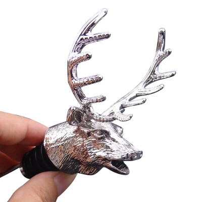 Wine Accessories Deer Head Red Wine Stopper Zinc Alloy Creative Personality Bar Tool
Wine Accessories Deer Head Red Wine Stopper Zinc Alloy Creative Personality Bar Tool