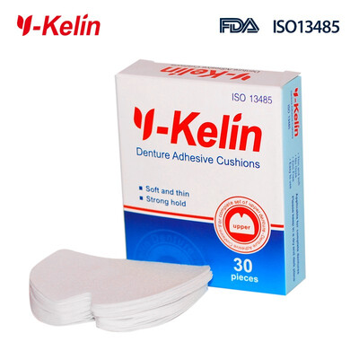 Y-Kelin Denture Adhesive CushionUpper 30 pads for upper false teeth upper denture upper jaw
Y-Kelin Denture Adhesive CushionUpper 30 pads for upper false teeth upper denture upper jaw