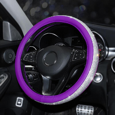 Full drill steering wheel cover car hot sale diamond steering wheel cover new set of personality unisex steering wheel tide Purple
Full drill steering wheel cover car hot sale diamond steering wheel cover new set of personality unisex steering wheel tide Purple
