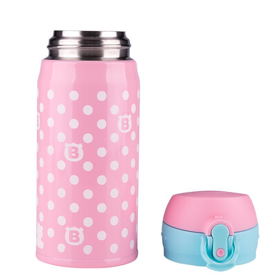 Little Bear Snow Bear small point IP section stainless steel vacuum flask 350ml pink 09793
Little Bear Snow Bear small point IP section stainless steel vacuum flask 350ml pink 09793
