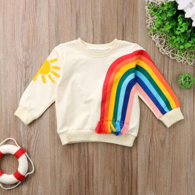 SUNSIOM Cute Baby Girls Kids Rainbow Sunshine T-Shirt Clothes Blouse Sweatshirt Cardigan
SUNSIOM Cute Baby Girls Kids Rainbow Sunshine T-Shirt Clothes Blouse Sweatshirt Cardigan