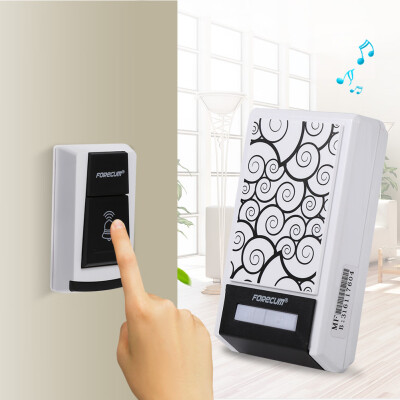 1x Wireless Home Security Doorbell Unique Pattern Design Door Bell W 1 Receiver2 Receivers Wireless Doorbell Waterproof
1x Wireless Home Security Doorbell Unique Pattern Design Door Bell W 1 Receiver2 Receivers Wireless Doorbell Waterproof
