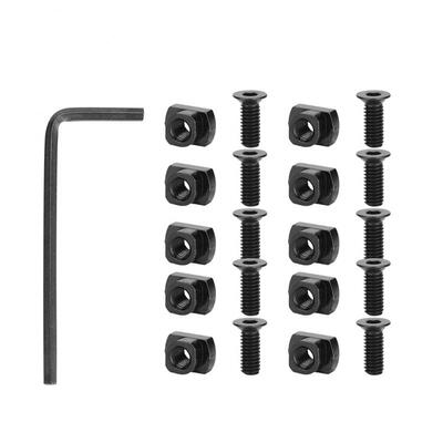 Greensen 10PCS Durable Pure Steel -Lok Screw & Nut Replacement Set for Mlok Rail Sections
Greensen 10PCS Durable Pure Steel -Lok Screw & Nut Replacement Set for Mlok Rail Sections