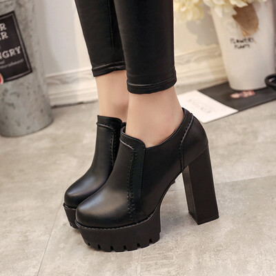Princess shoes thick heels super high heels 12 waterproof tables leather shoes single shoes professional womens shoes
Princess shoes thick heels super high heels 12 waterproof tables leather shoes single shoes professional womens shoes