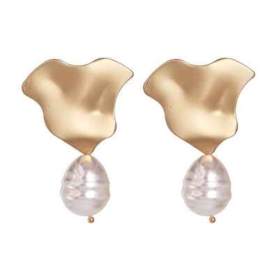 AOTEMAN Fashion round Pearl Flower stud Earrings For Women Wedding Party Girl Geometric Statement Earrings boho ZA Jewelry
AOTEMAN Fashion round Pearl Flower stud Earrings For Women Wedding Party Girl Geometric Statement Earrings boho ZA Jewelry